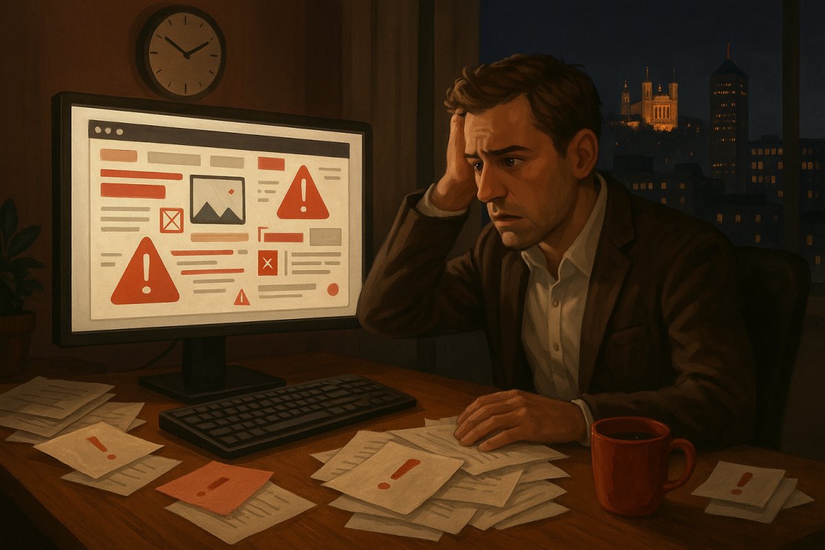 Les erreurs à éviter lors de la création de votre site web d'entreprise